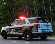 Delta police vehicle